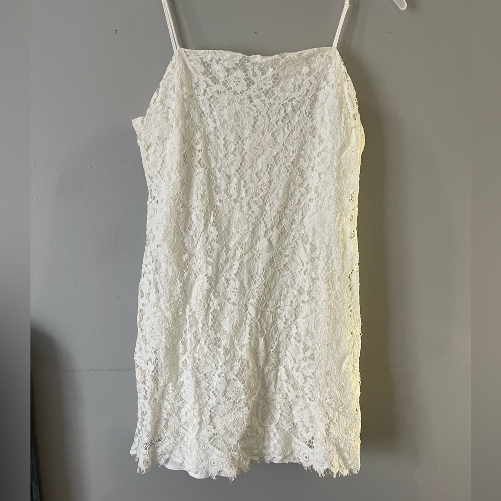 white dress